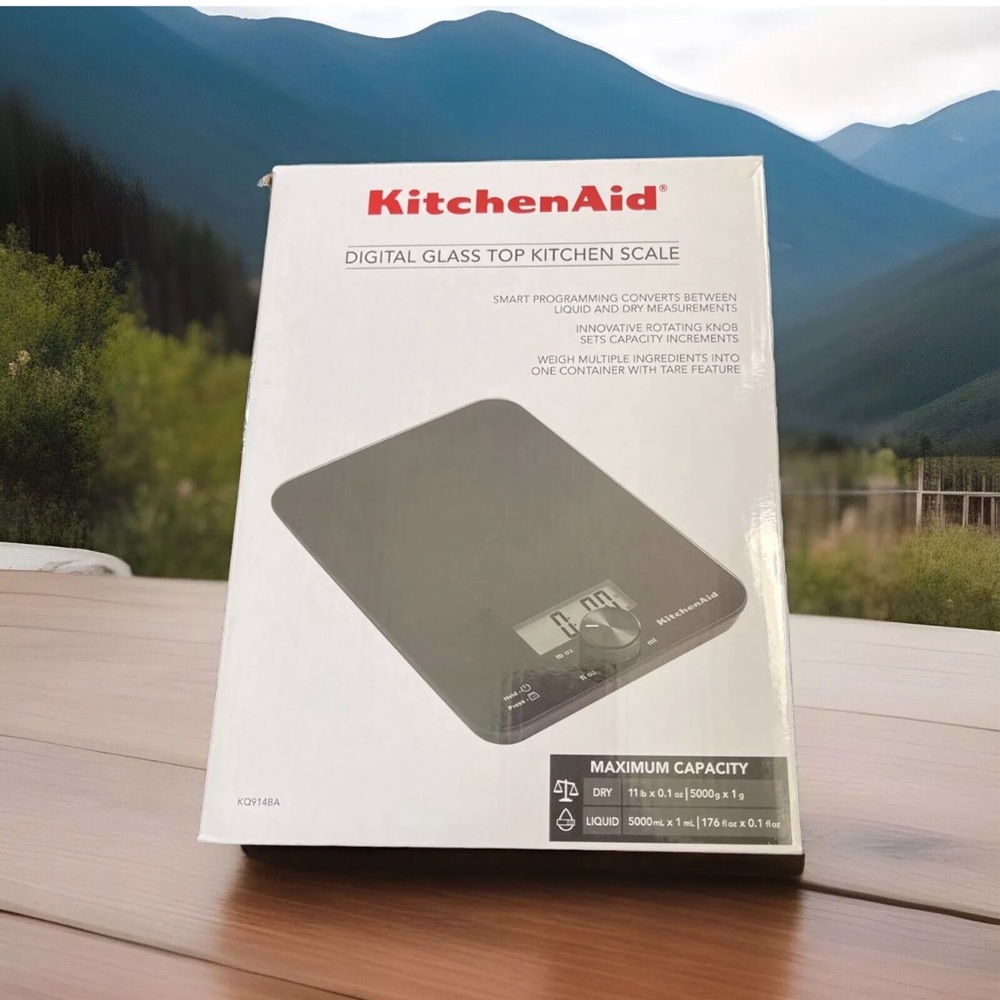 KitchenAid Digital Glass Top Kitchen Scale
